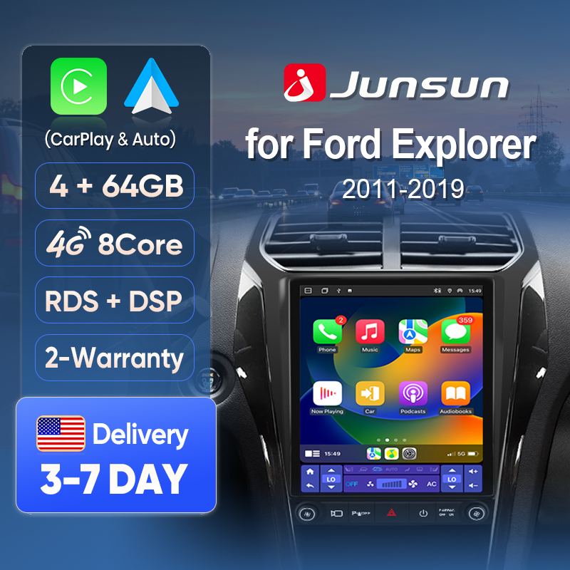 Korean Lifestyle Video - Junsun Kabelloses CarPlay-Display für Ford Explorer