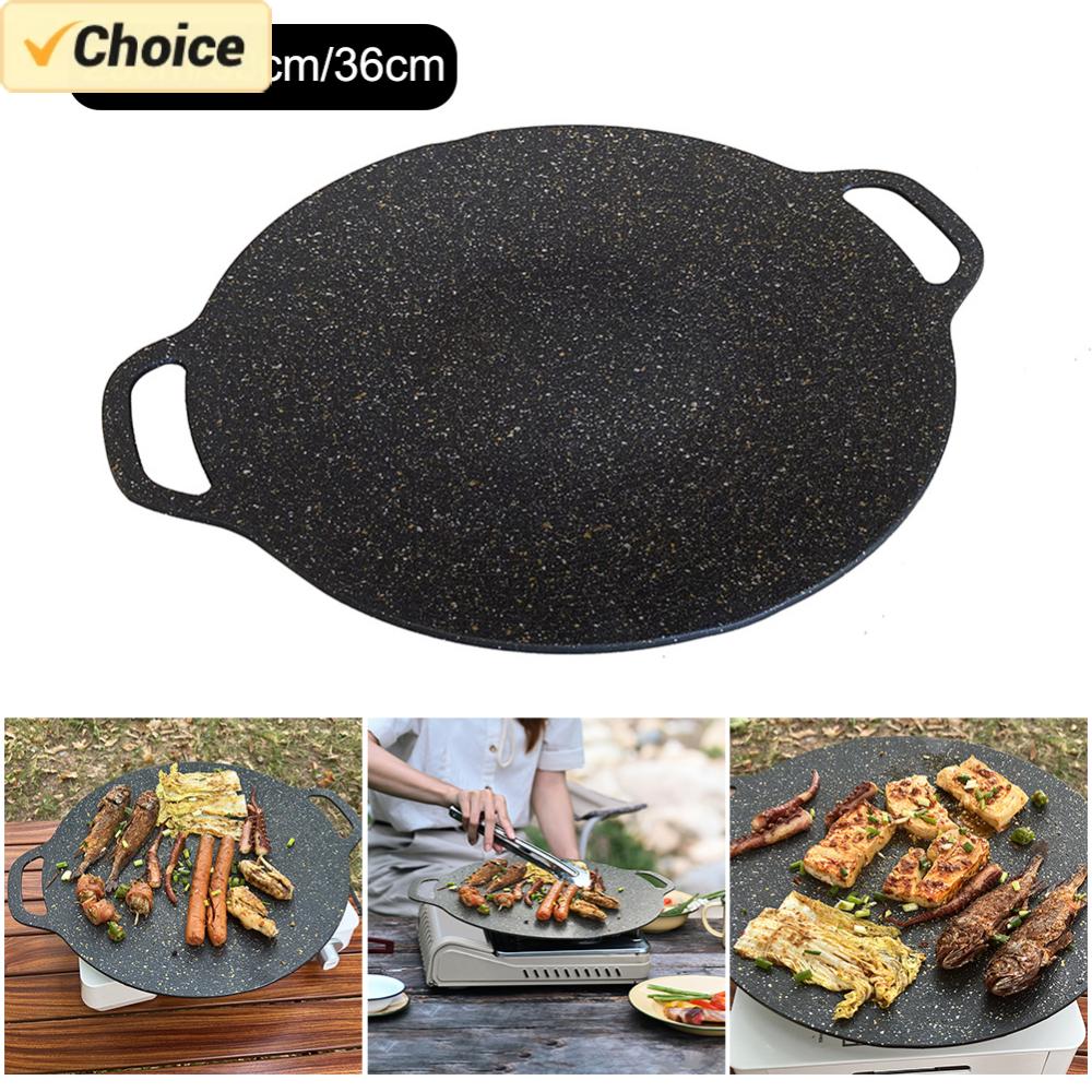 Korean Bbq Grill - Outdoor-Grill pfanne koreanische Roastig Bratpfanne Antihaft-Grill