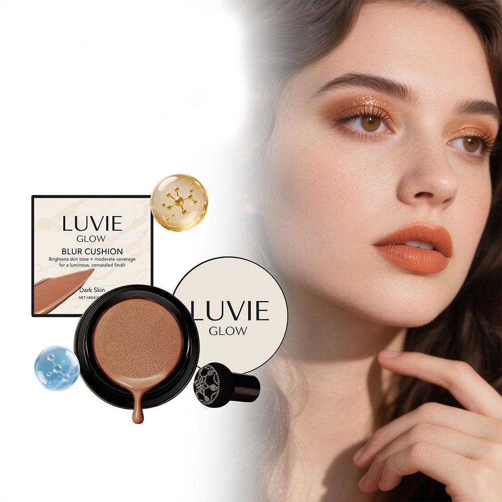 LUVIE GLOW Korean Mushroom Puf – Bb Cushion Korean Bewertung und Preis