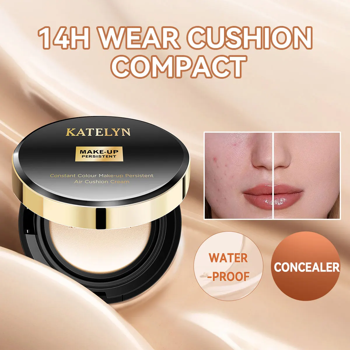 Flüssige Gesichts-Foundation F – Bb Cushion Korean Bewertung und Preis
