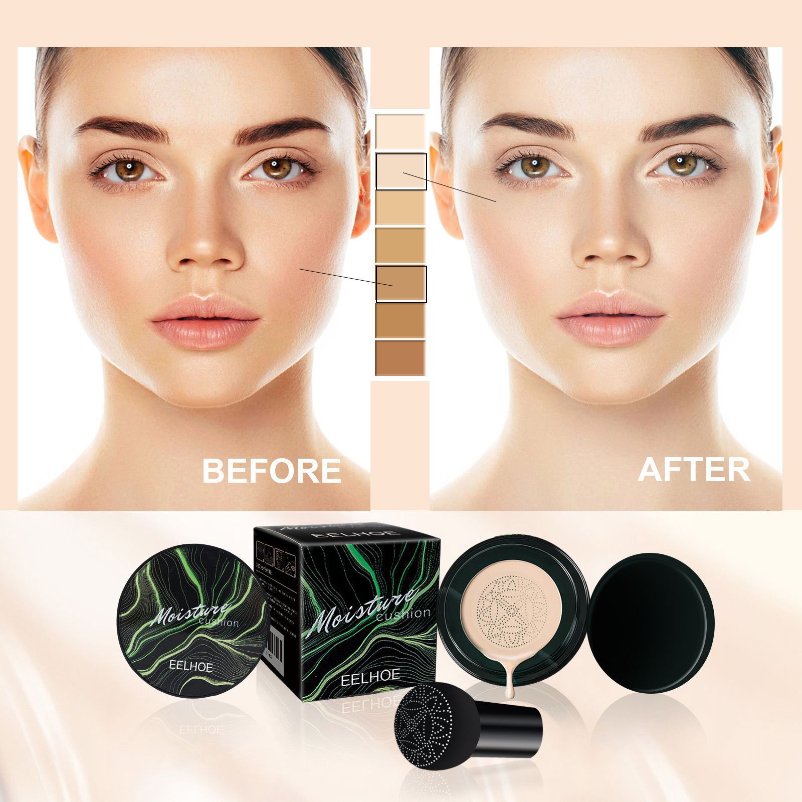EELHOE Mushroom Head Air Cushi – Bb Cushion Korean Bewertung und Preis